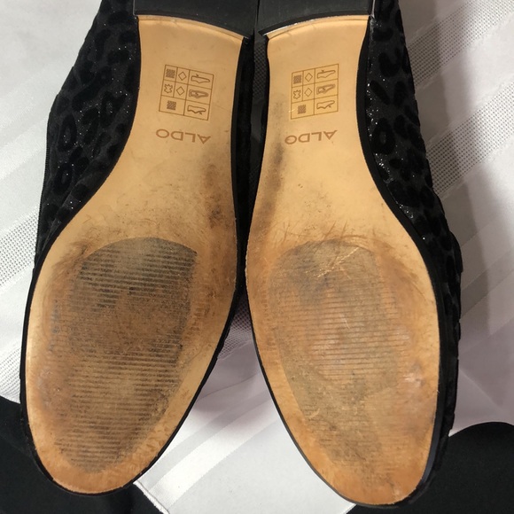 Aldo black flats - oh so cute Size 11 - Picture 3 of 6
